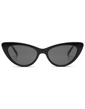 KOMONO Rosie Black tortoise solglasögon