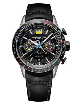 Raymond Weil X Basquiat Limited Edition 7780-TIC-JMB01