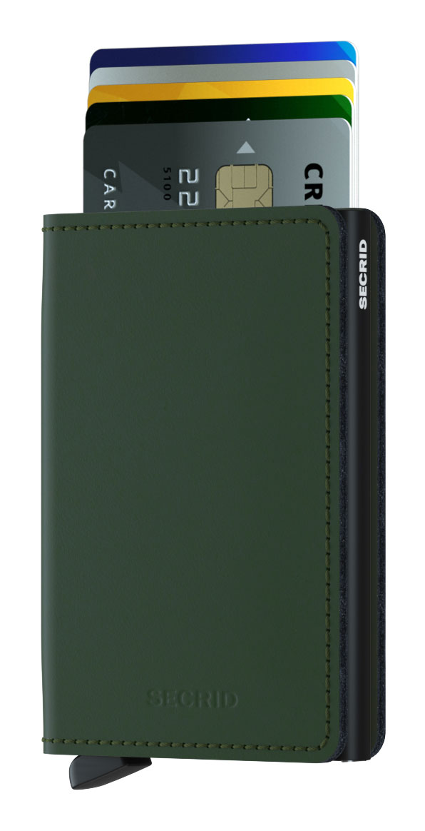 Secrid Slimwallet Matte Green-Black 