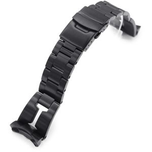 MiLTAT Retro Razor Black stålarmband för Seiko SKX007 SS221803BBK039 main product photo