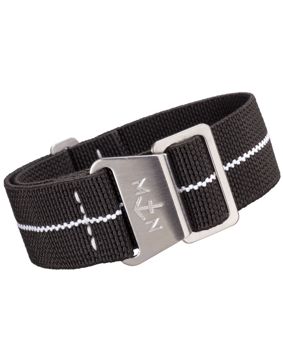 Erika's Originals Black Ops MN White textilarmband