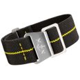 Erika's Originals Black Ops MN Yellow textilarmband
