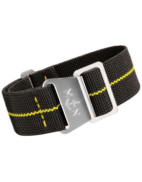 Erika's Originals Black Ops MN Yellow textilarmband