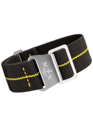 Erika's Originals Black Ops MN Yellow textilarmband