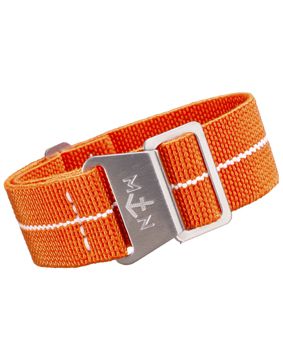 Erika's Originals Orange MN White textilarmband