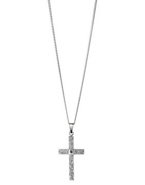 Saurum konfirmationskors silver SA500813100