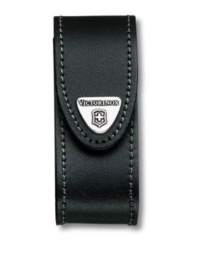 Victorinox bältesetui i läder 91 mm 2-4 krs. 4.0520.3B1