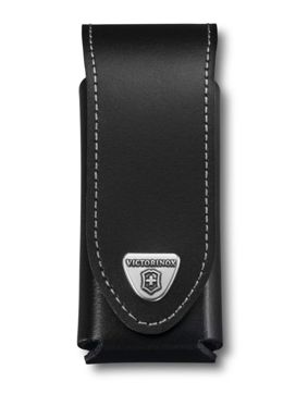 Victorinox bältesetui i läder SwissTool plus svart 4.0833.L