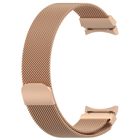 Tiera Samsung Galaxy Watch4 och Watch5 Milanese stål armband roseguld