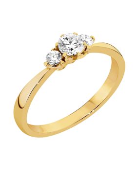 Sandberg Aurinkotuuli diamantring V-411k