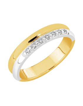 Sandberg Merivirta diamantring dubbel T-52yw