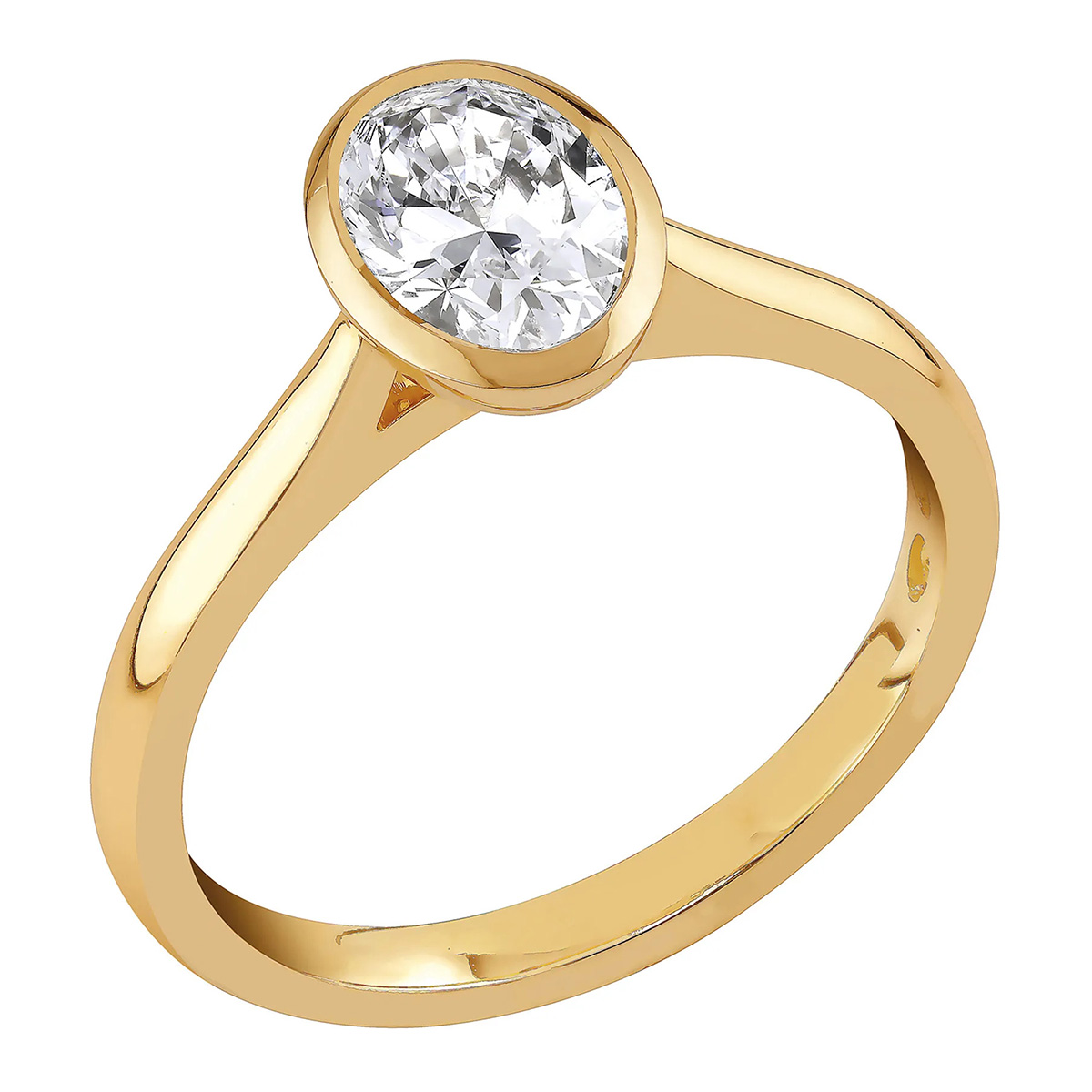 Sandberg Poutapilvi diamantring 1.00 ct gult guld M-546k