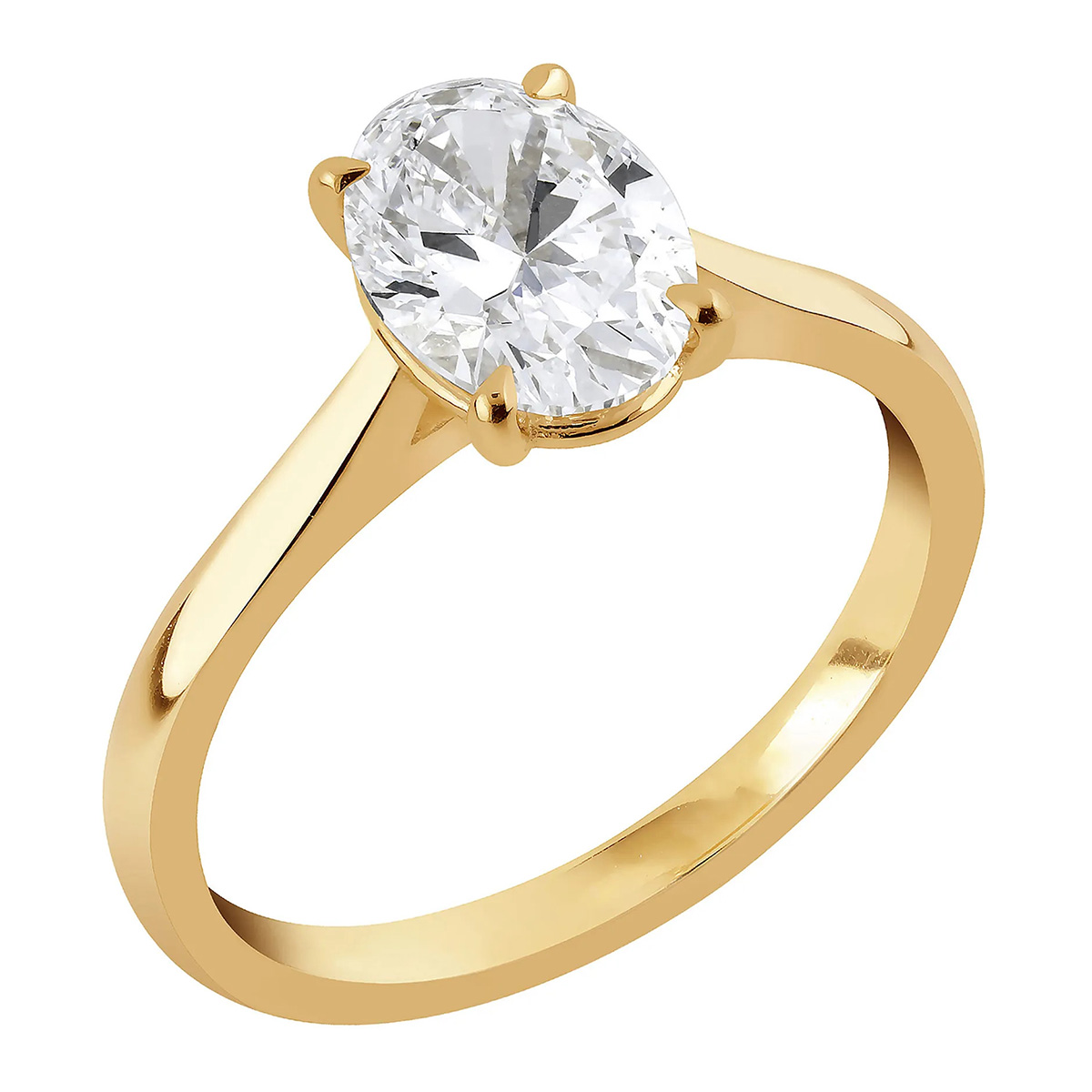 Sandberg Taivaanranta diamantring 2.00 ct gult guld M-246k