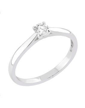 Sandberg Taivaanranta labbodlad diamant ring V-380w-SYN