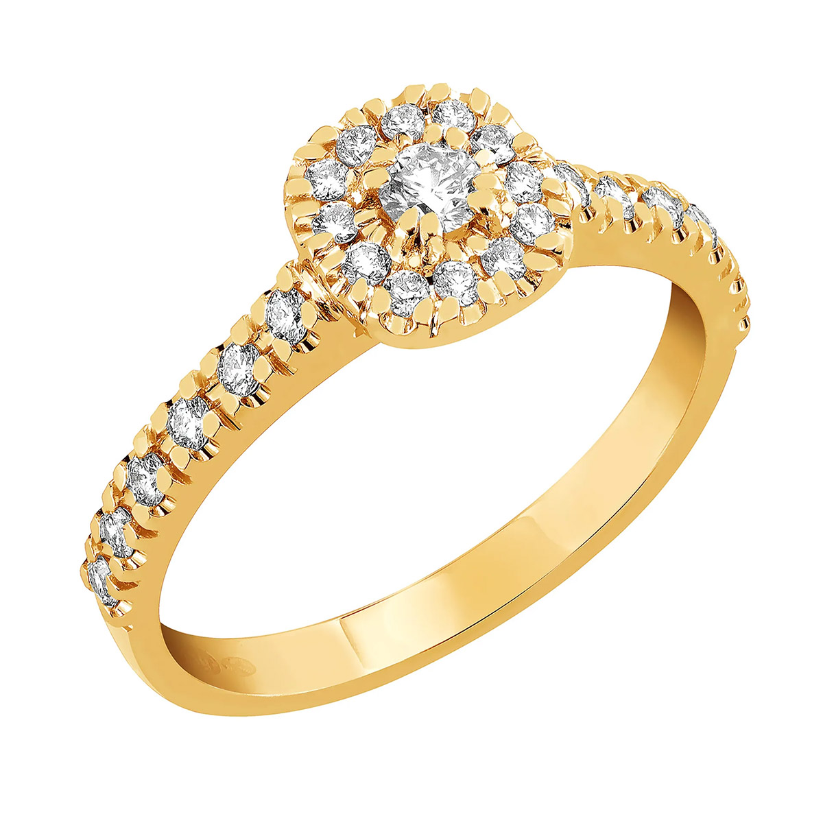 Sandberg Toivomuslähde diamantring V-703k-165