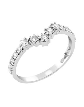 Sandberg Toivomuslähde diamantring 0.28ct M-12-10w