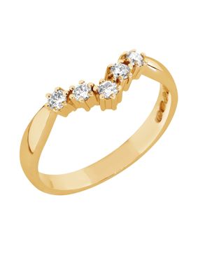 Sandberg Toivomuslähde diamantring M-12k