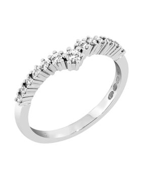 Sandberg Toivomuslähde diamantring 0.20ct M-15-8w