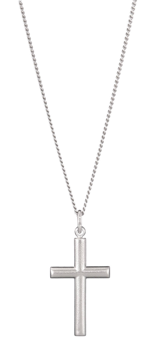 Saurum korshalsband i silver SA505110000