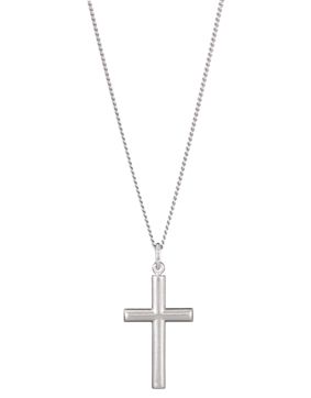 Saurum korshalsband i silver SA505110000