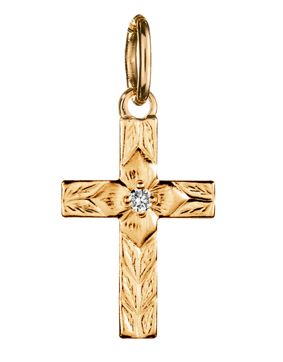 Saurum guld konfirmationskors SA701930000