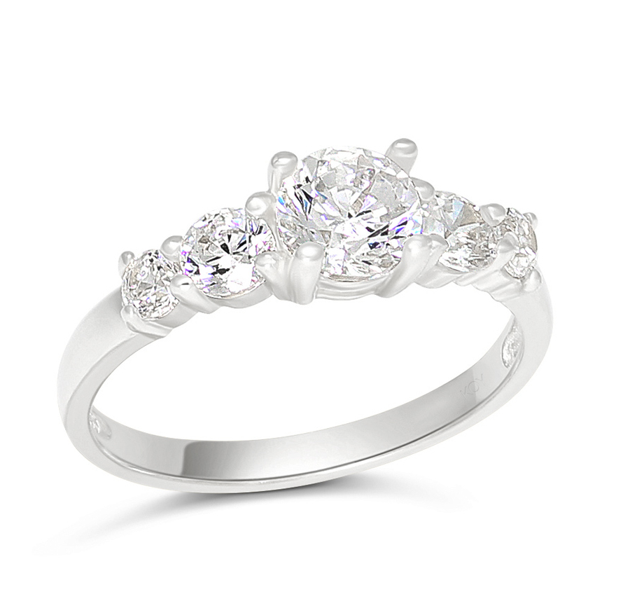 Dopring sidostens silver SBR-1291Z