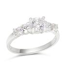 Dopring sidostens silver SBR-1291Z