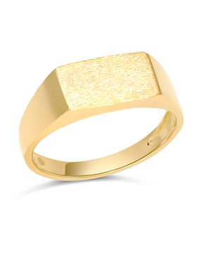 Dopring i 14K guld klack BR-8138