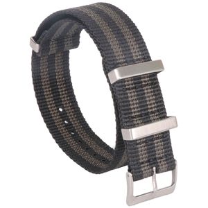Tiera James Bond Seatbelt nato-armband main product photo