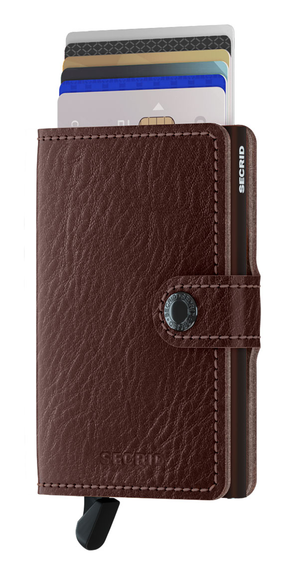 Secrid Miniwallet Veg. Tanned Espresso-Brown 