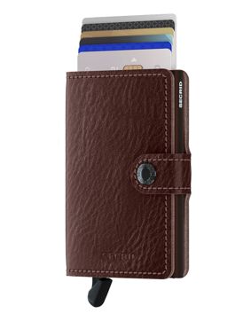 Secrid Miniwallet Veg. Tanned Espresso-Brown