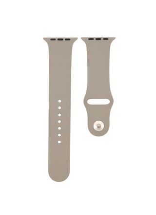 Apple Watch silikonarmband stengrå