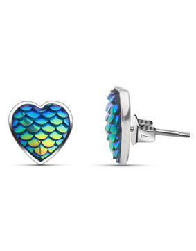 Hopeapuro mussla våg örhängen