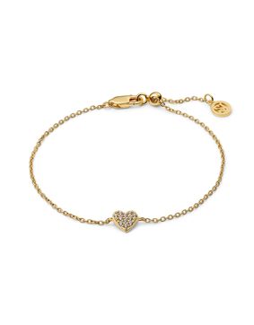 Sif Jakobs Essenza Cuore guldpläterad silverarmband SJ-B2705-CZ-YG