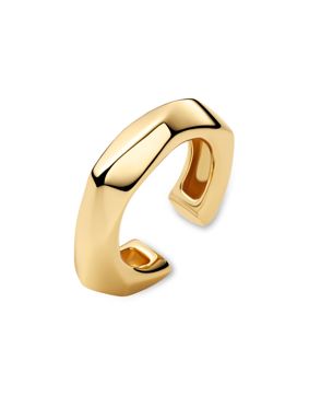 Sif Jakobs Essenza Roccia ear cuff guldpläterad silverörhänge SJ-E2726-YG