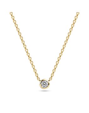 Sif Jakobs Essenza Sarzana Uno Creolo halsband SJ-N2632-CZ-YG