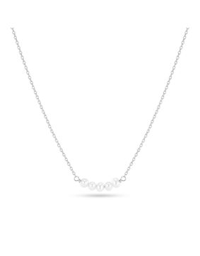 Sif Jakobs Essenza Perla Cinque silverhalsband SJ-N2735-P