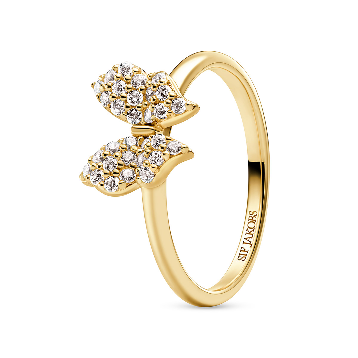 Sif Jakobs Essenza Farfalla ring SJ-R2700-CZ-YG-56