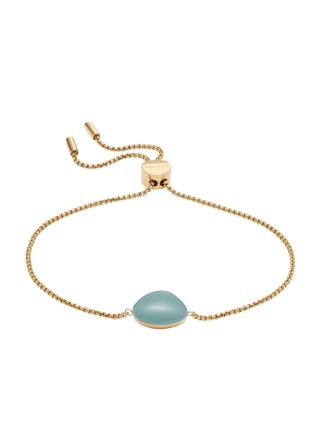 Skagen Sofie Sea Glass mint gold ovala armband SKJ1808710