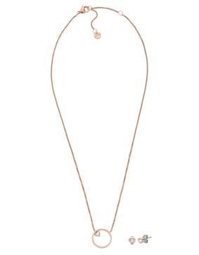 Skagen Kariana roseguldfärgat smyckeset SKJB1018SET
