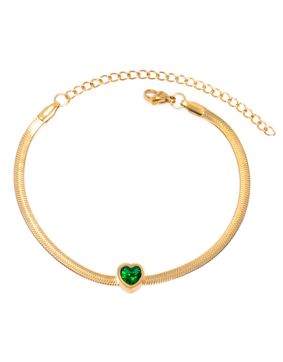 Bosie hjärta armband ankelkedja SL2478G