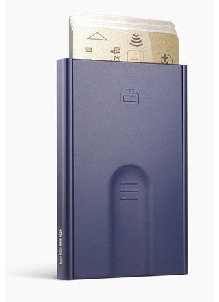 Ögon Slider Navy Blue korthållare med RFID-skydd