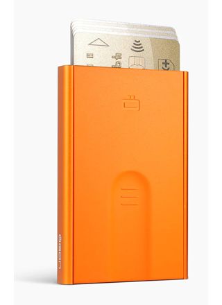 Ögon Slider Orange korthållare med RFID-skydd