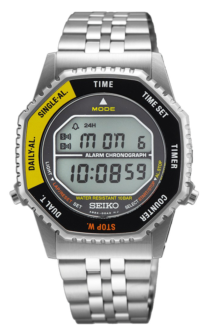 Seiko Conceptual Series Digital Alarm Chronograph Rotocall SMGG17P1