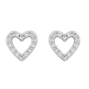 SNÖ of Sweden Valentina small örhängen s/clear 1090-5700012 main product photo