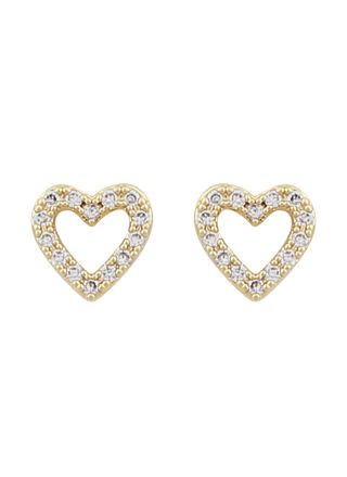 SNÖ of Sweden Valentina small örhängen g/clear 1090-5700251