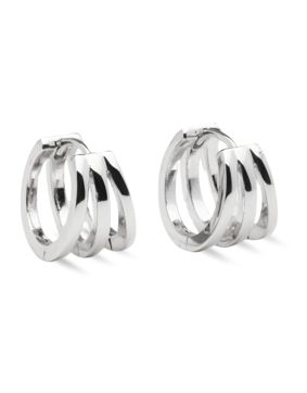 Sparv Soirée silverfärgade hoops 1810201