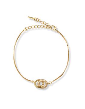 Sparv Soirée Sparkling guldfärgat armband 2270101