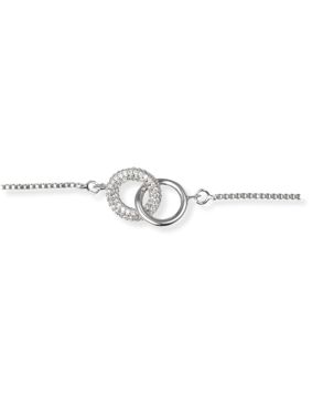 Sparv Soirée Sparkling silverfärgat armband 2270201