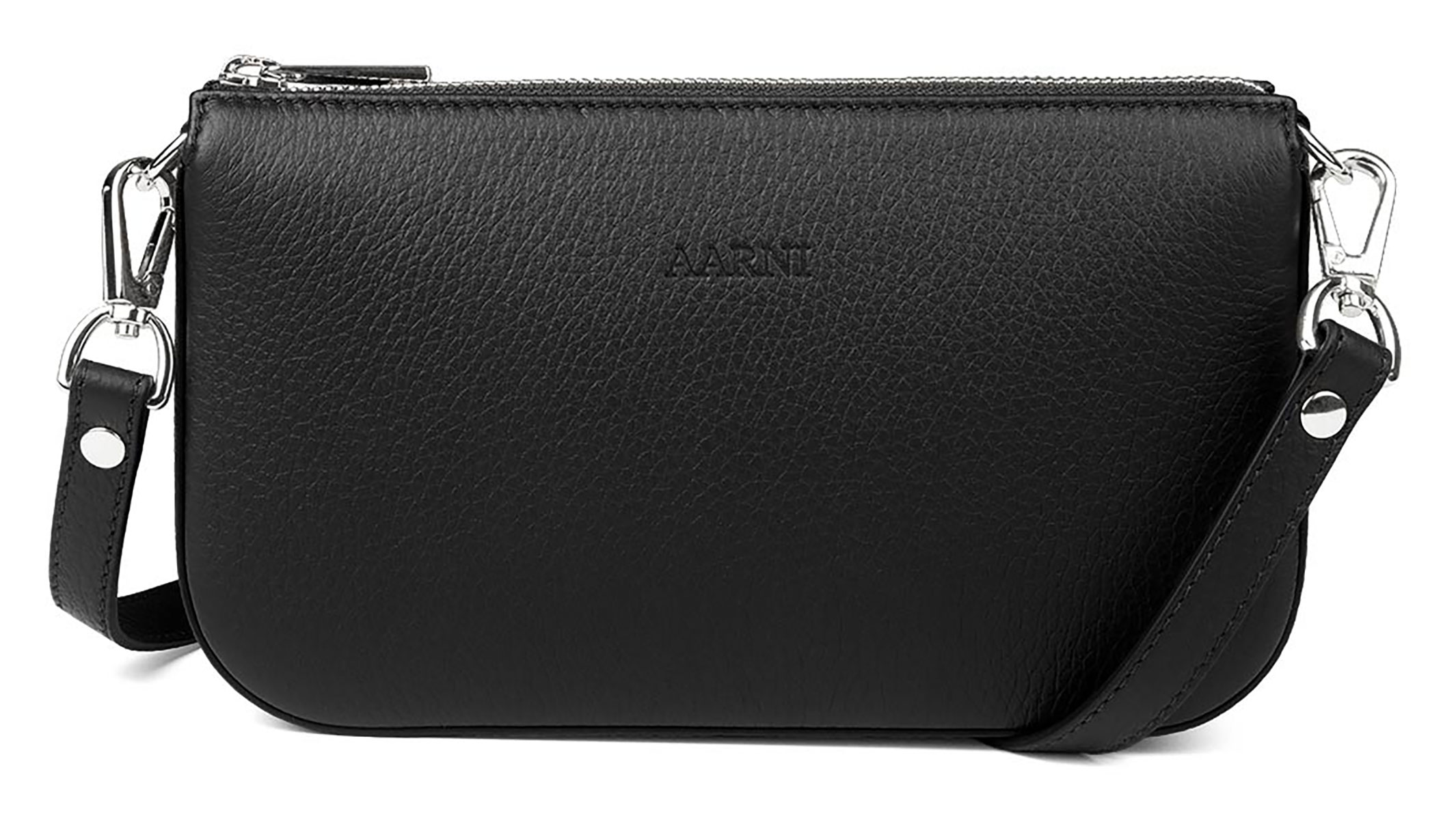 Aarni Sola handväska svart-silver